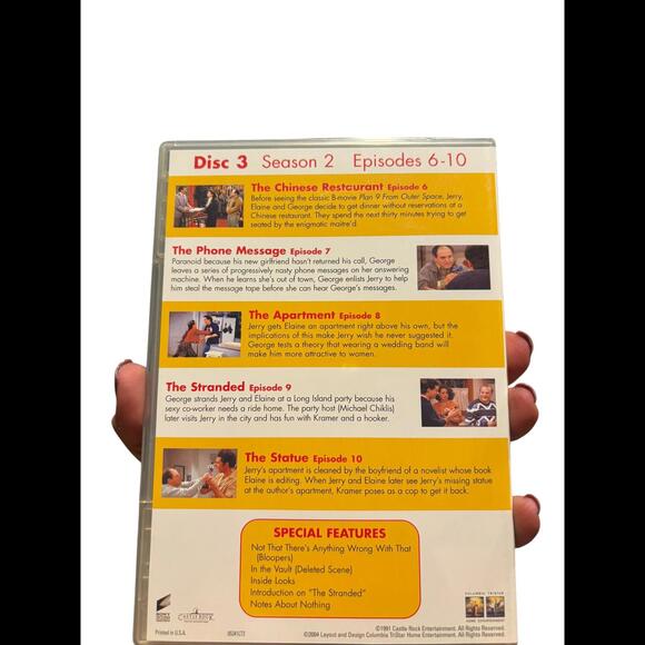 Seinfeld Seasons 1 & 2 DVD Set - Iconic Comedy Series - Picture 9 of 9